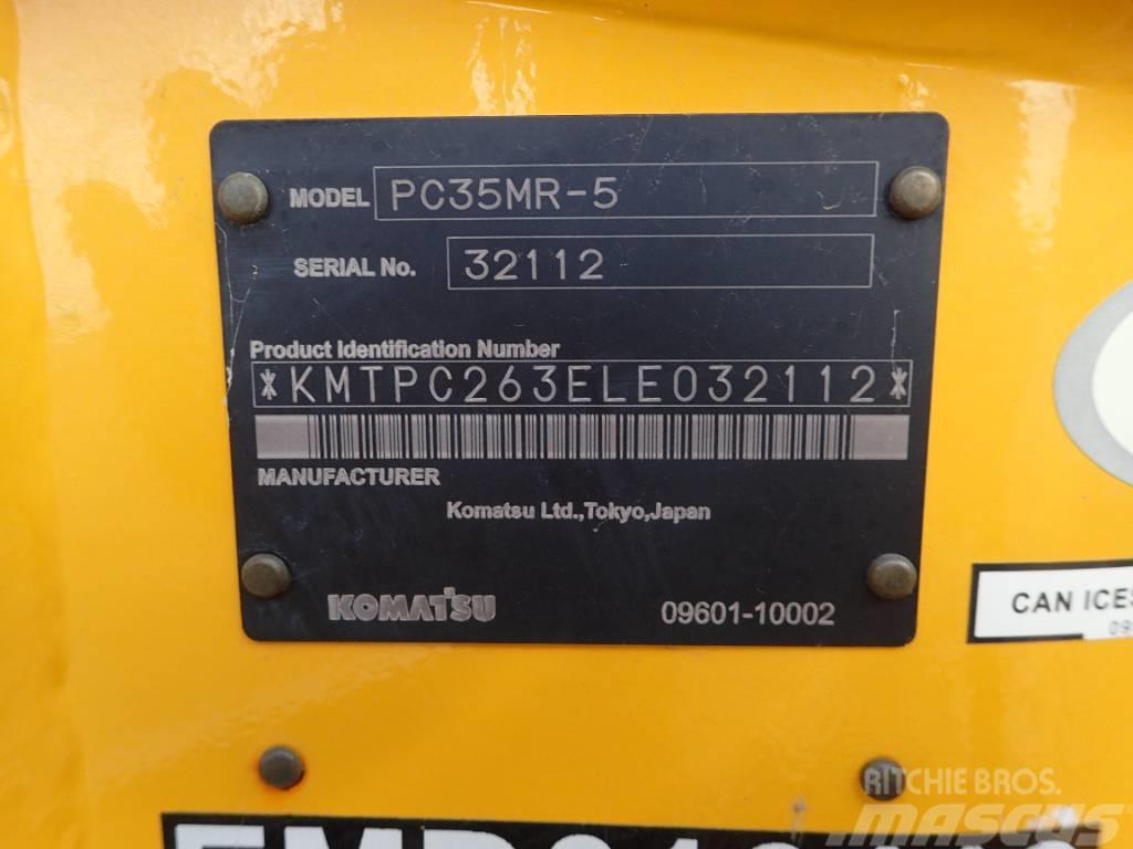 Komatsu PC35MR-5 Miniexcavadoras