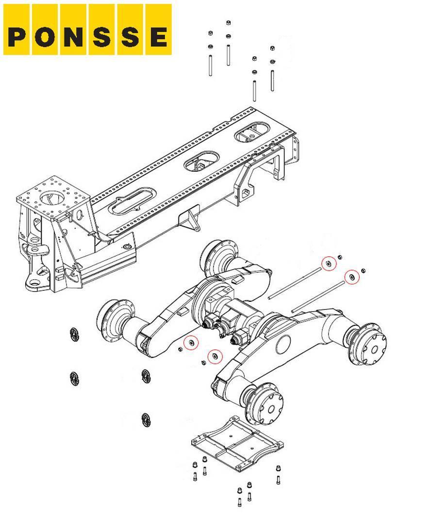 Ponsse 0062632 Chasís