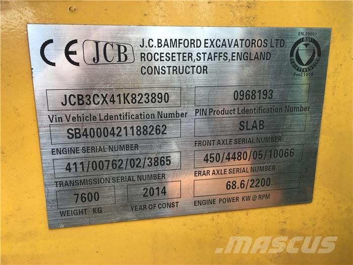 JCB 3 CX Retrocargadoras