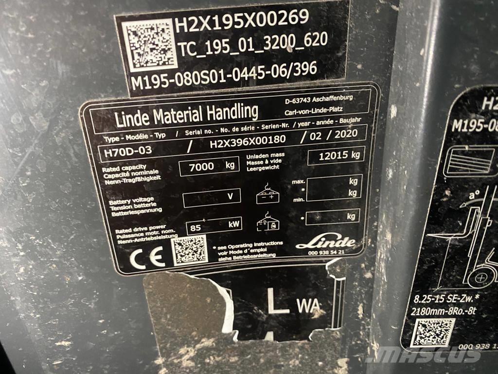 Linde H70D-03 Camiones diesel