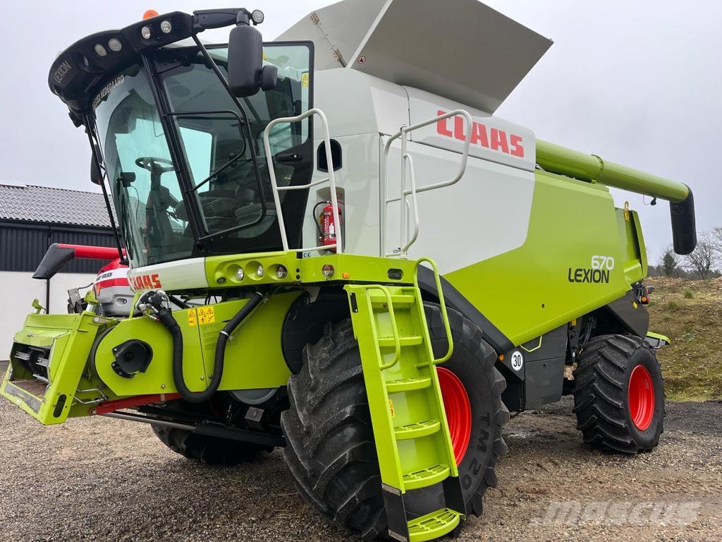 Claas Lexion 670 Cosechadoras combinadas