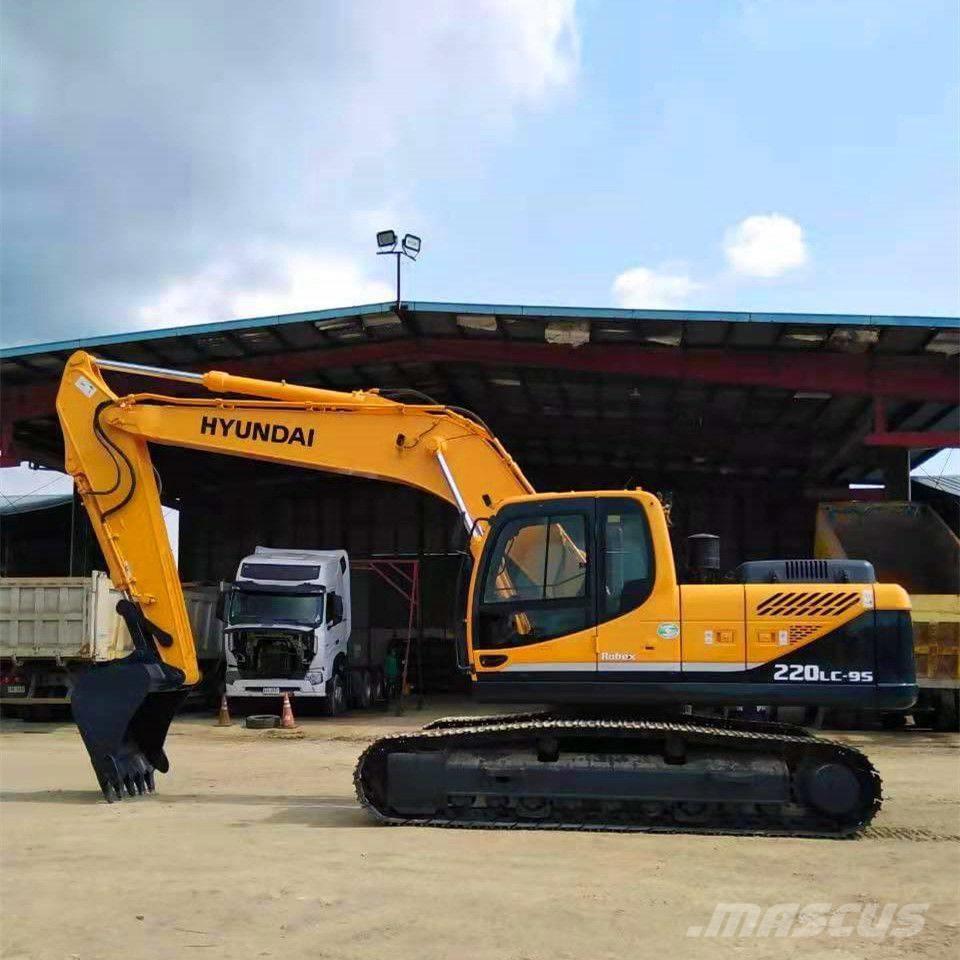 Hyundai robex220lc-9s Excavadoras sobre orugas