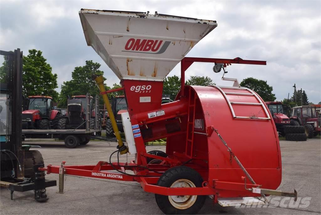  Schlauchpresse/Schlauchsilierung Embolsadoras Ombu Cosechadoras de forraje