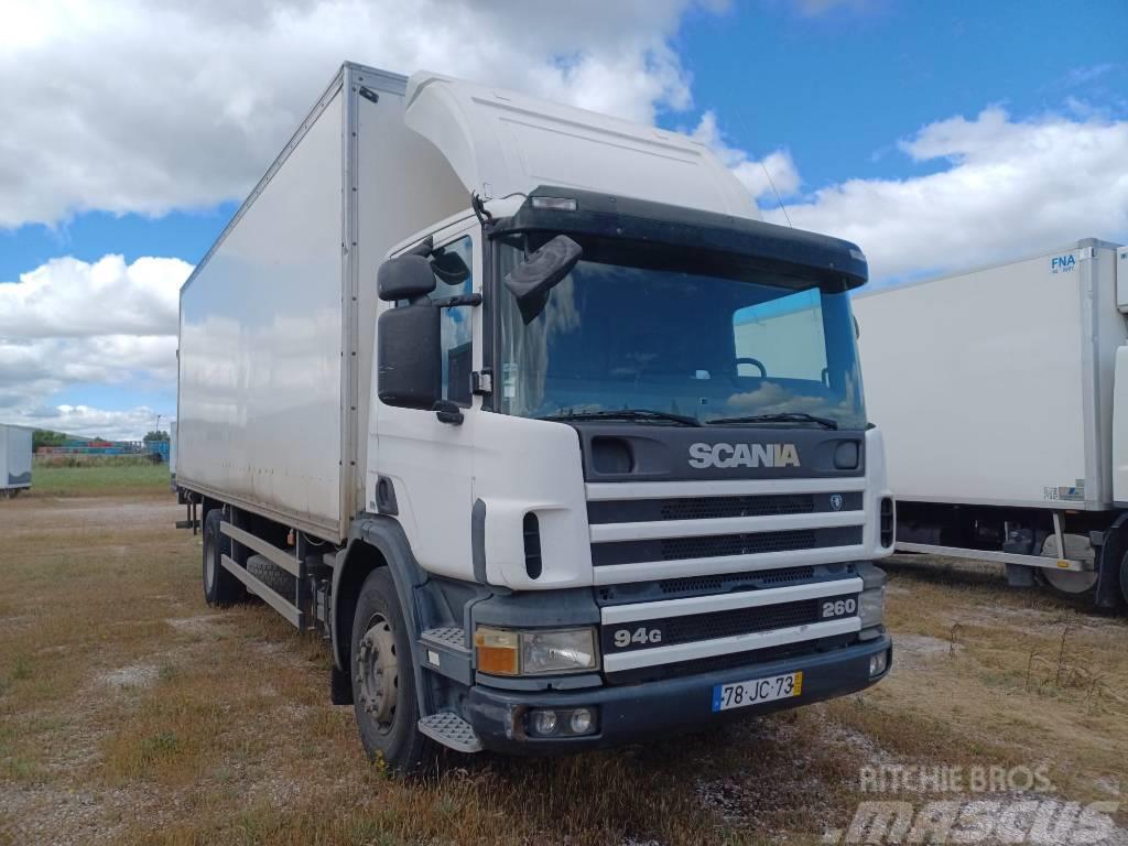 Scania P260 Camiones con caja de remolque