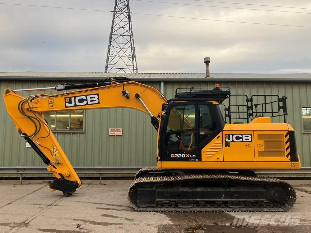 JCB 220X Excavadoras sobre orugas