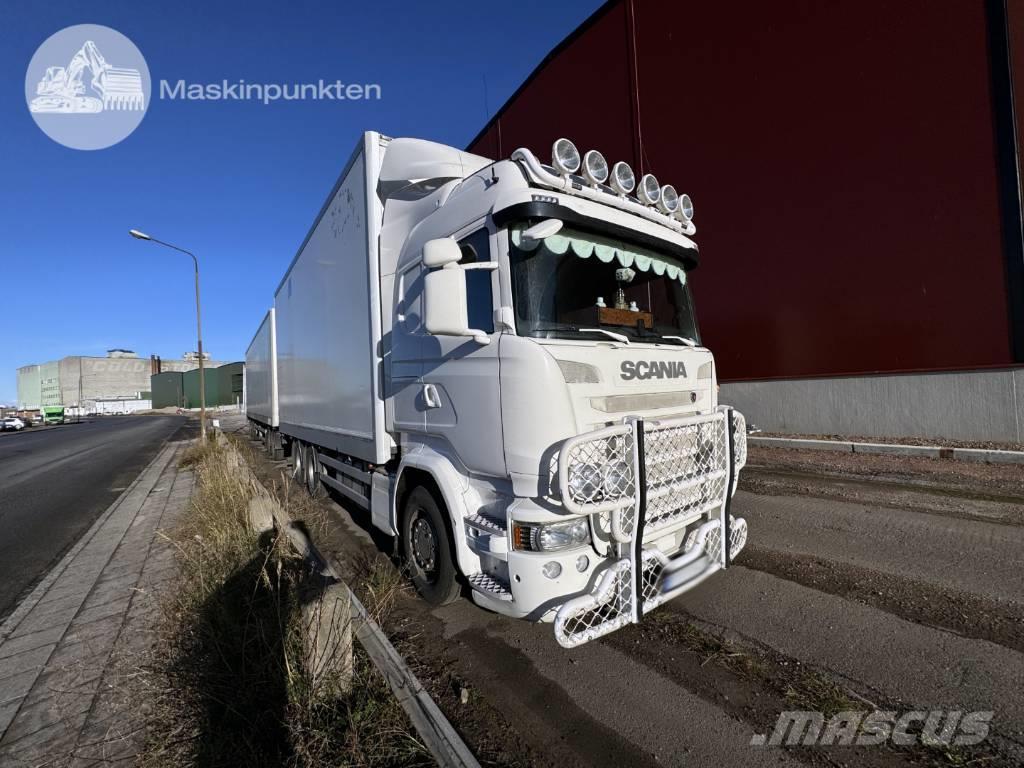 Scania R 450 Camiones con caja de remolque