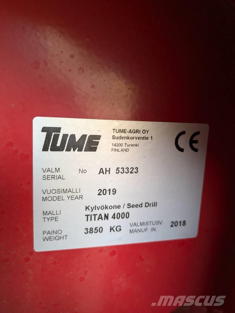 Tume Titan 4000 Perforadoras combinadas