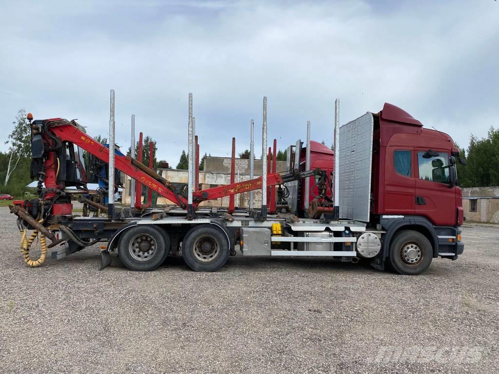 Scania R 500 Transportes de madera