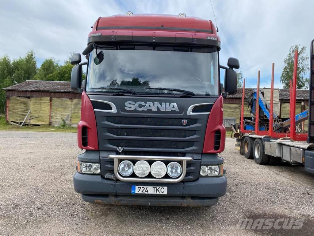 Scania R 500 Transportes de madera