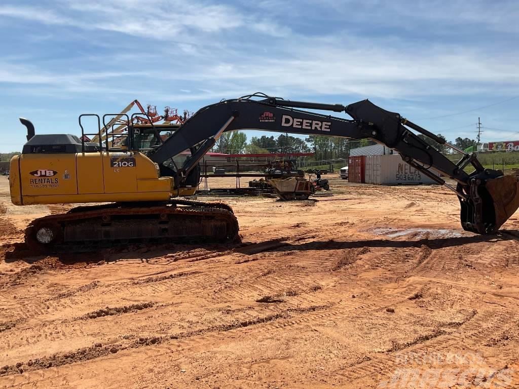 John Deere 210 Excavadoras sobre orugas