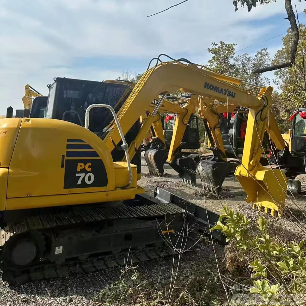 Komatsu PC 70 Excavadoras sobre orugas