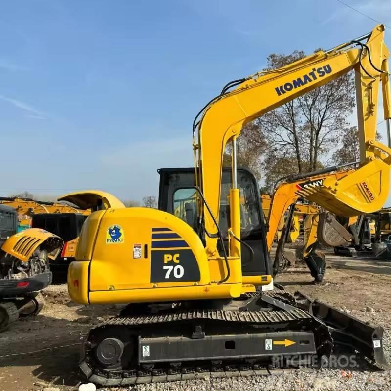 Komatsu PC 70 Excavadoras sobre orugas