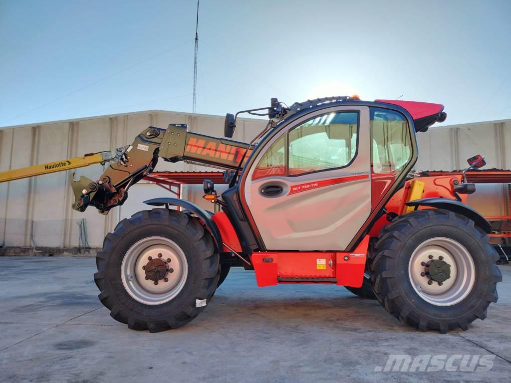 Manitou MLT733 Manipuladores telescópicos agrícolas