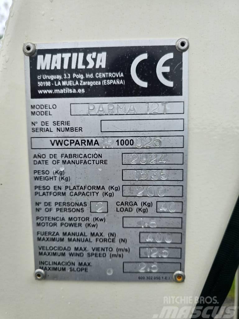 Matilsa Parma 12T Plataformas remolcables