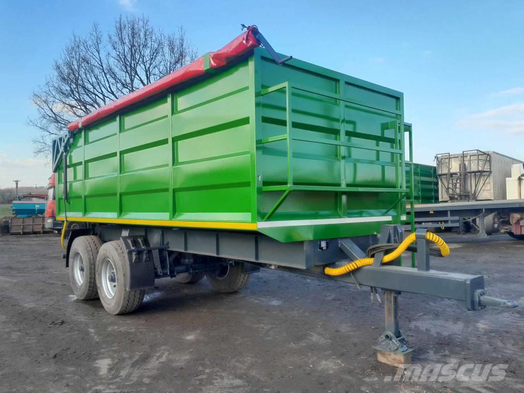 Krone 20 T Remolques con caja de volteo