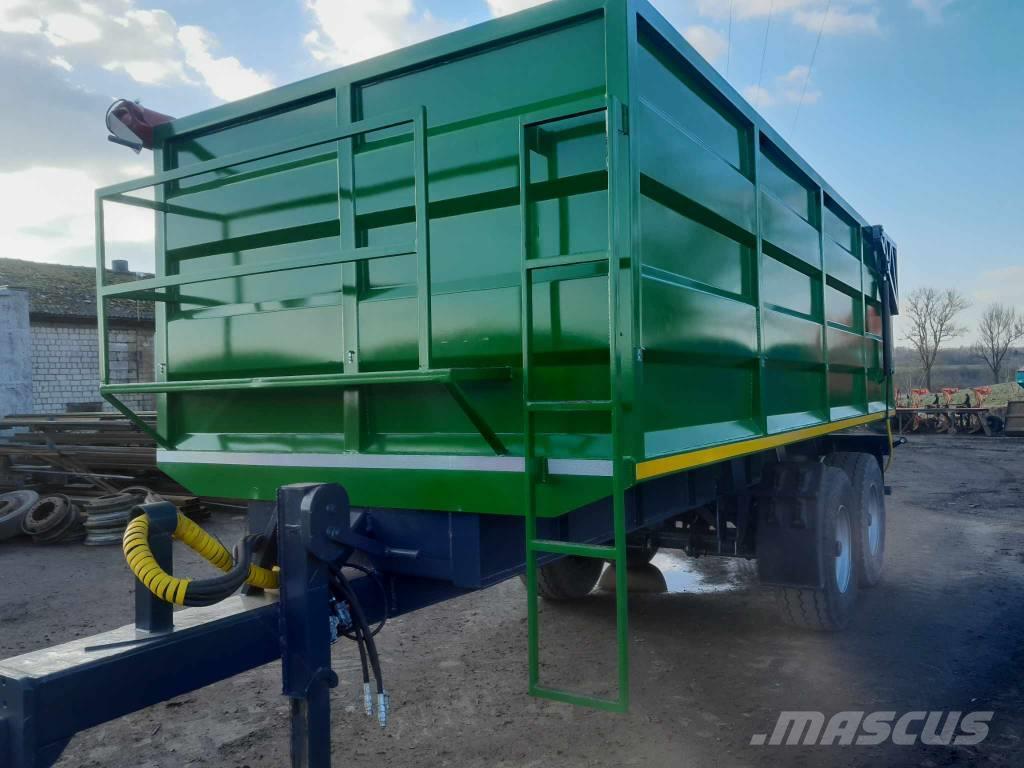 Krone 20 T Remolques con caja de volteo