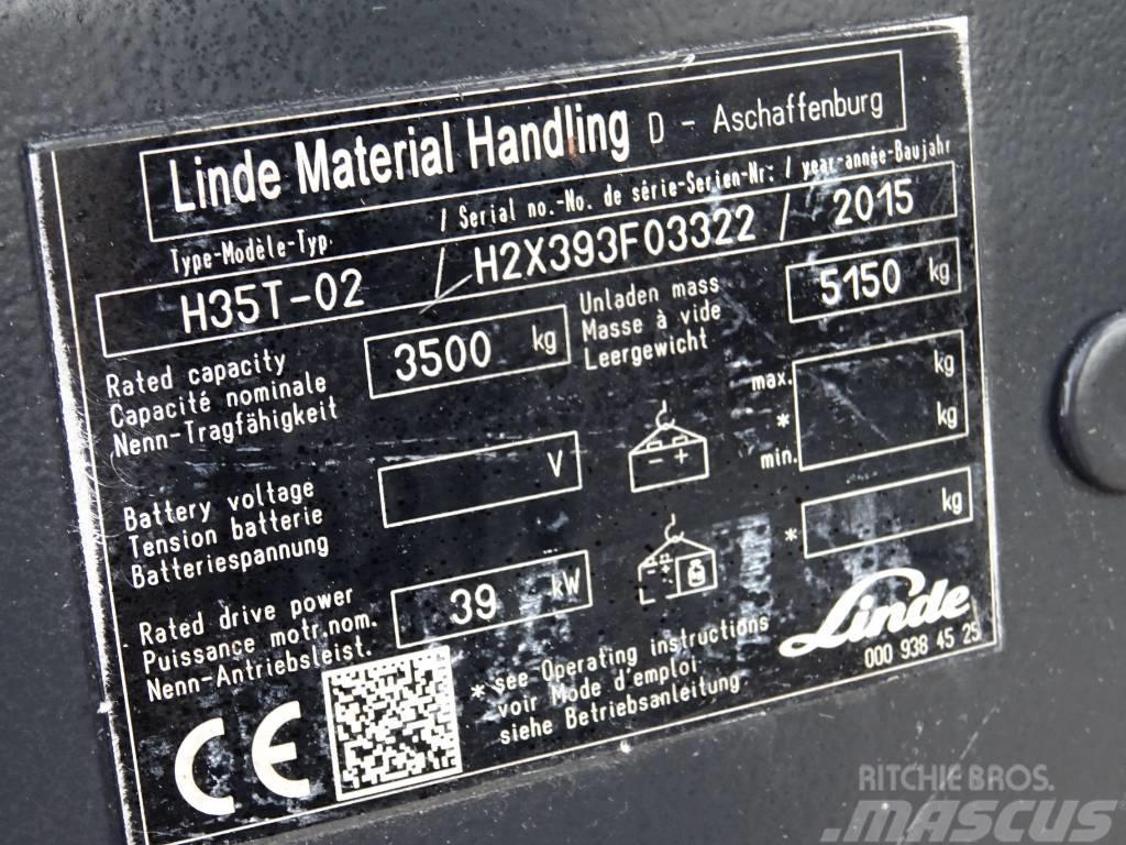 Linde H35T-02 Camiones LPG