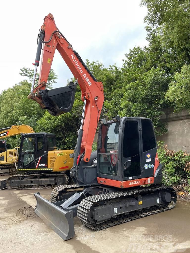 Kubota KX163 Excavadoras sobre orugas