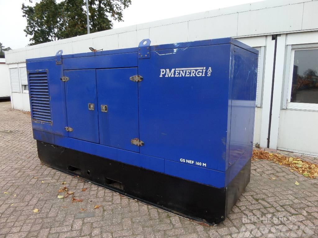 PM energie GSNEF160M Generadores diésel