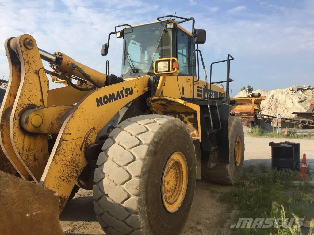 Komatsu WA500-6 Cargadoras sobre ruedas