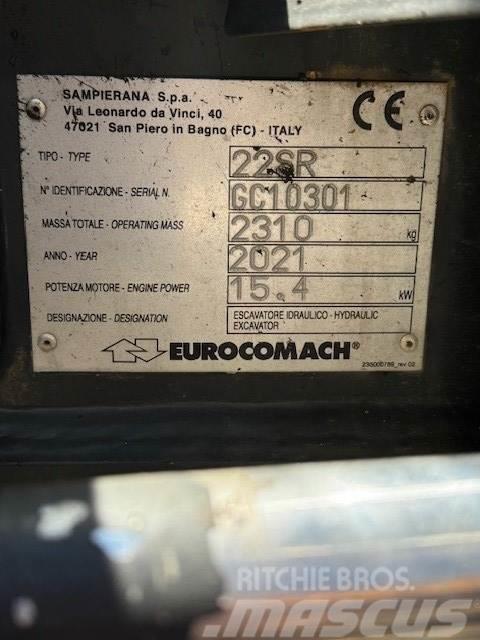 Eurocomach 22SR Miniexcavadoras