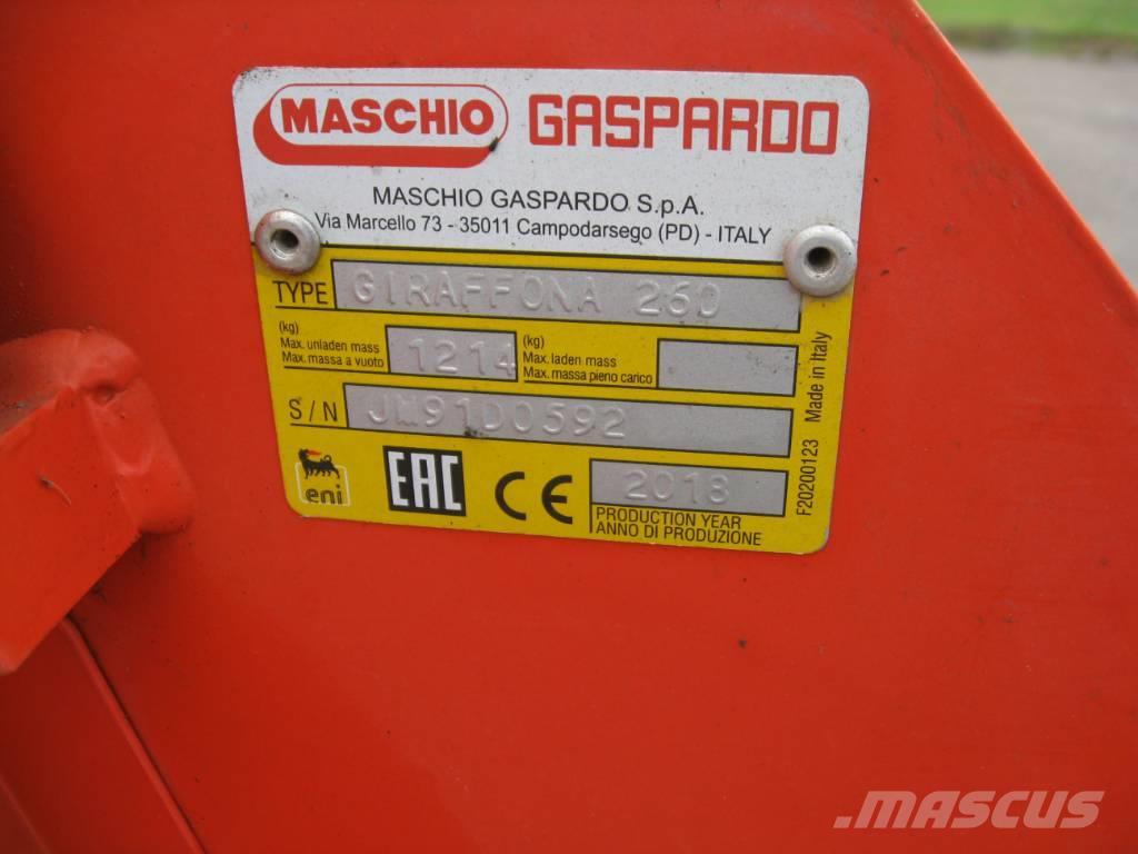 Maschio Giraffona 260 Segadoras y cortadoras de hojas para pasto