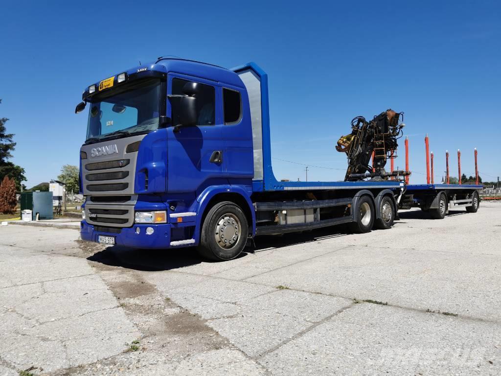 Scania R 480 Transportes de madera