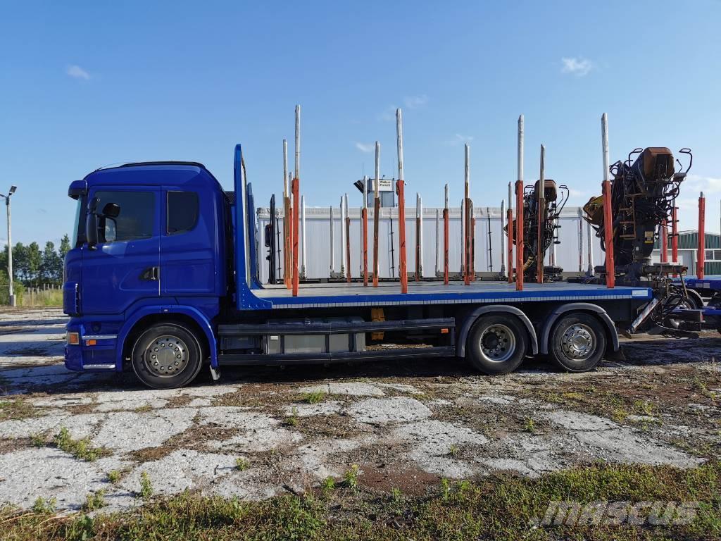 Scania R 480 Transportes de madera