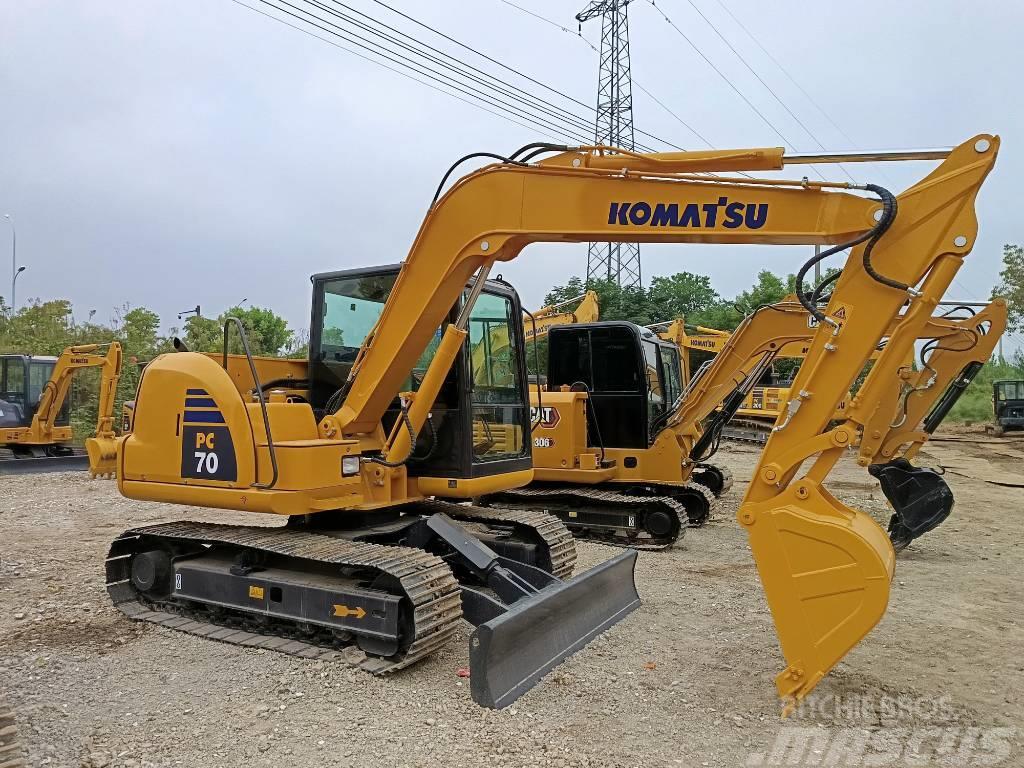 Komatsu PC 70 Excavadoras sobre orugas