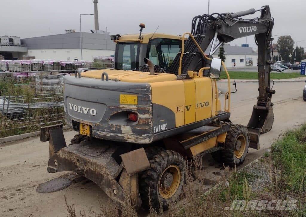 Volvo EW140C Excavadoras de ruedas