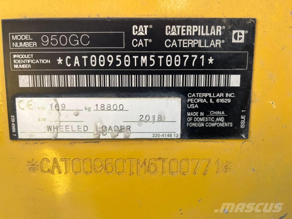 CAT 950 G Cargadoras sobre ruedas