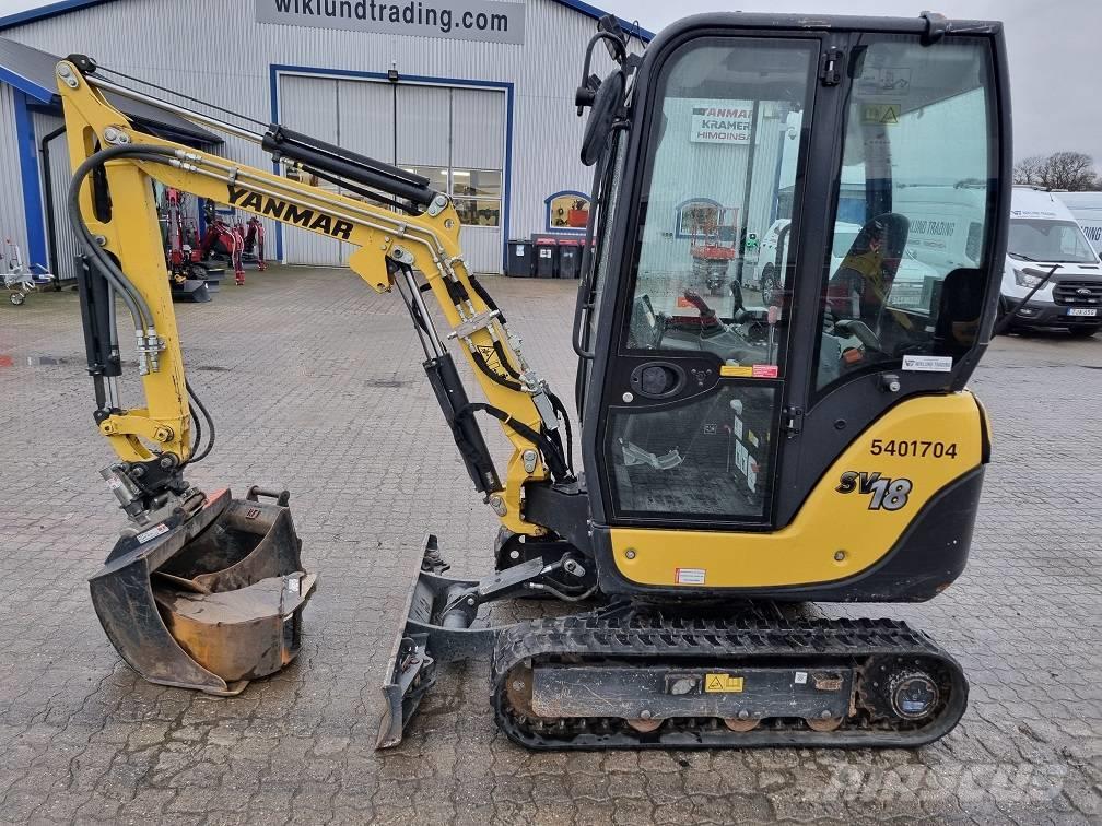 Yanmar SV 18 Miniexcavadoras