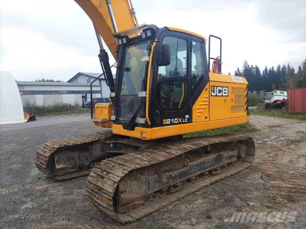 JCB 210 X Excavadoras sobre orugas