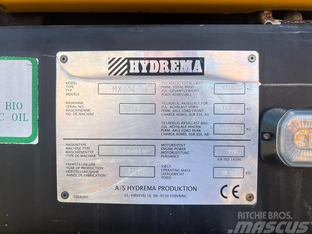 Hydrema MX14 Excavadoras de ruedas