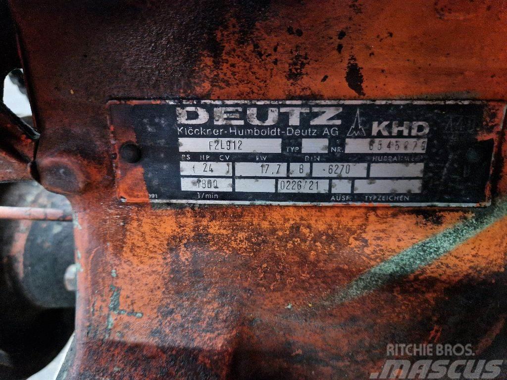 Deutz F2L912 Motores