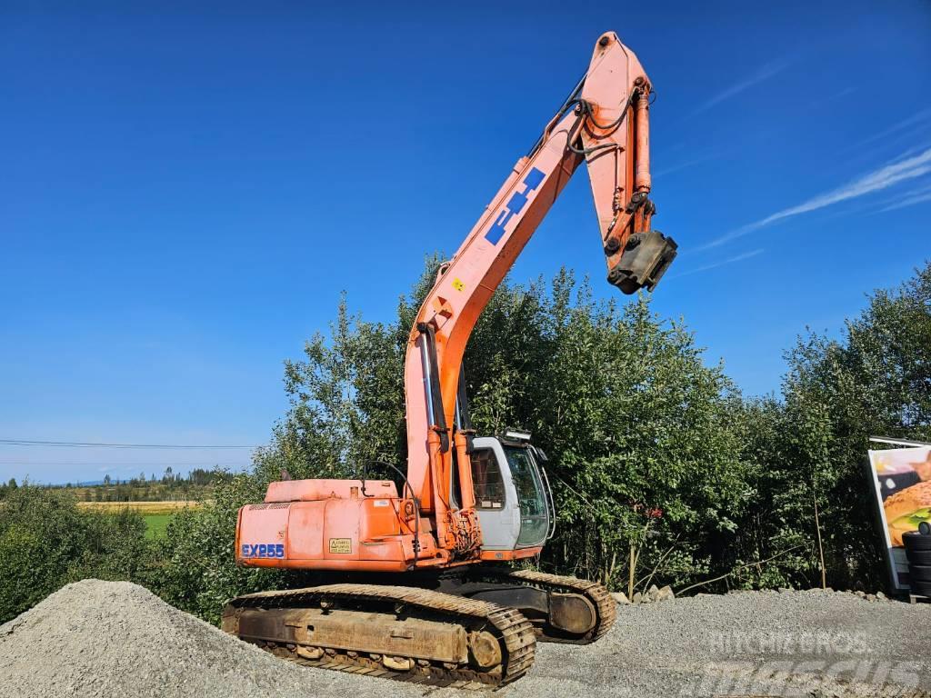 Hitachi EX 255 Excavadoras sobre orugas