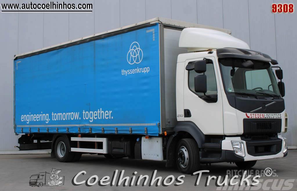 Volvo FL 210 Camiones de caja de lona