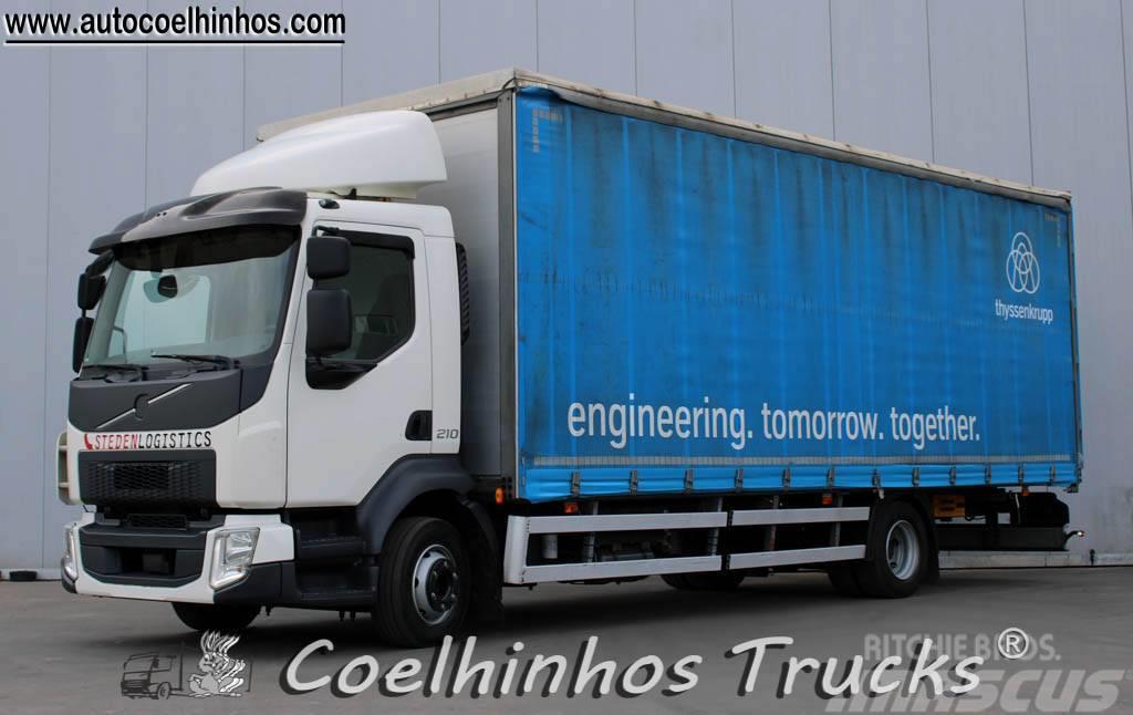 Volvo FL 210 Camiones de caja de lona