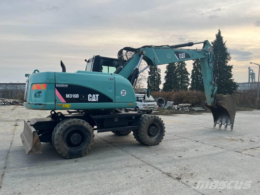 CAT 316D Excavadoras de ruedas