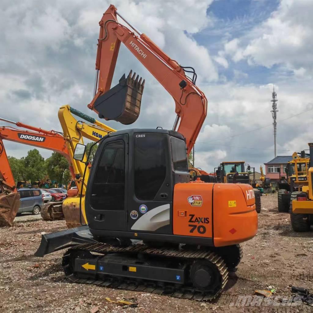 Hitachi ZX 70 Excavadoras sobre orugas