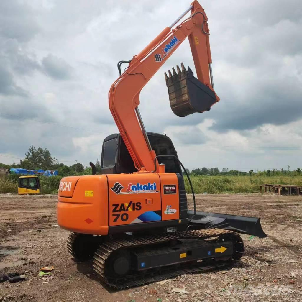 Hitachi ZX 70 Excavadoras sobre orugas