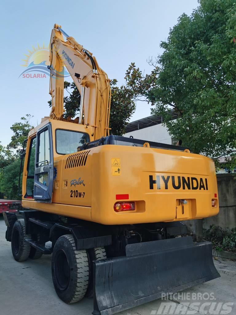 Hyundai R210W-7 Excavadoras de ruedas