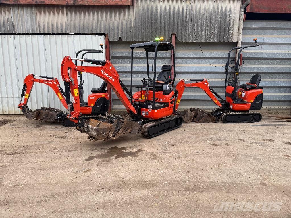 Kubota K 008 Miniexcavadoras