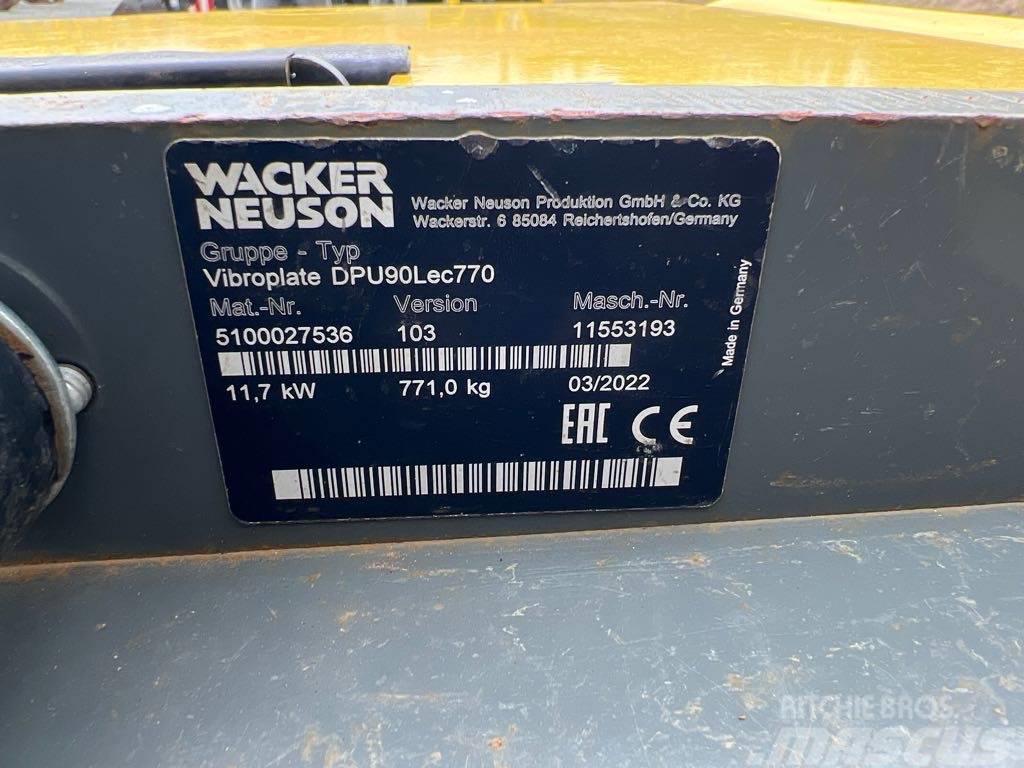 Wacker Neuson DPU90Lec770 Placas compactadoras