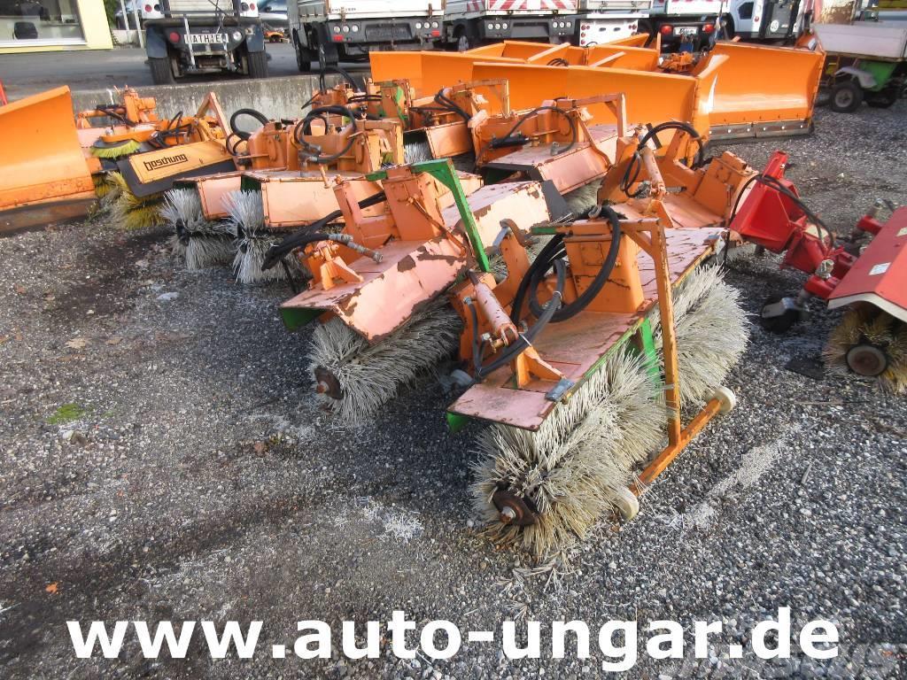 Multicar Schneebesen Winterdienst Bürste Besen Boschung Han Hojas y cuñas quitanieves