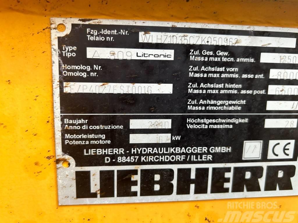 Liebherr A 309 Excavadoras de ruedas