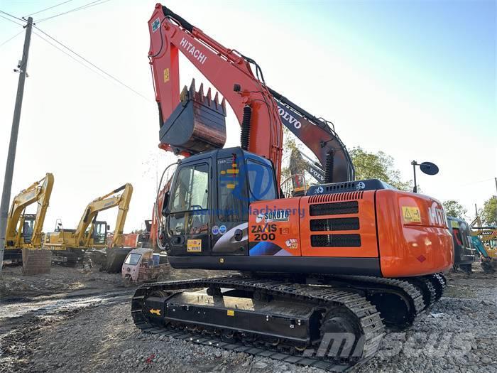 Hitachi ZX 200 Excavadoras sobre orugas