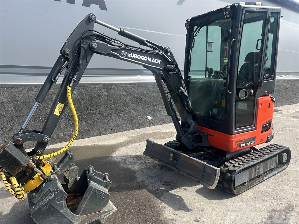 Eurocomach ES18ZT PYÖRITTÄJÄLLÄ Miniexcavadoras