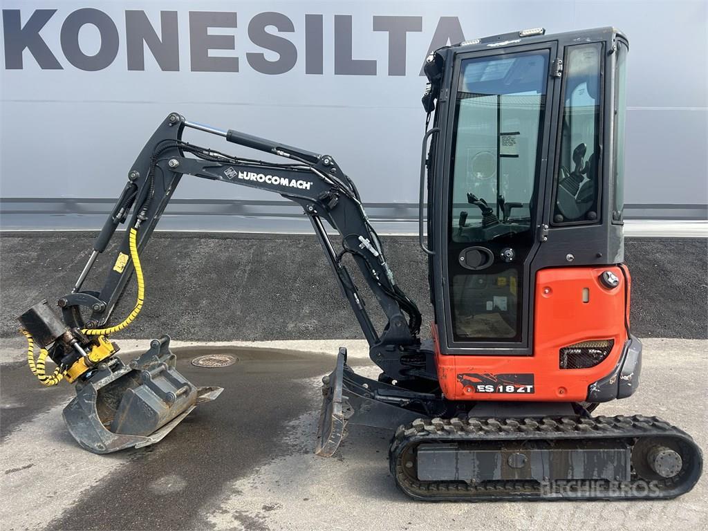 Eurocomach ES18ZT PYÖRITTÄJÄLLÄ Miniexcavadoras