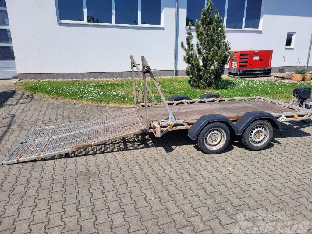  WMS Baumaschinentransportanhänger mit Rampe - Trai Remolques para transporte de vehículos